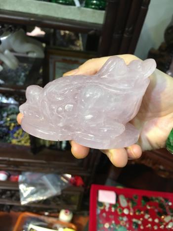 CÓC THIÊM THỪ THẠCH ANH HỒNG TỰ NHIÊN